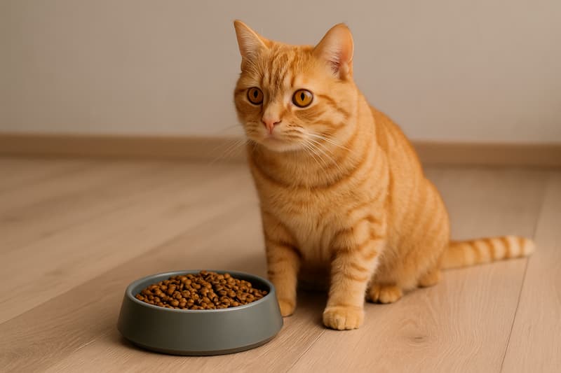 غذای خشک گربه